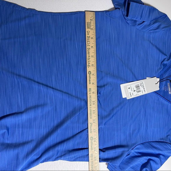 NWT adidas golf shirt short sleeve v neck size small - Picture 4 of 6